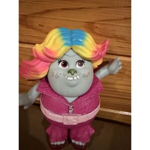 DreamWorks Trolls 6" Bridget Lady Glitter Sparkles Toy Fig w/Skates Hasbro 2016